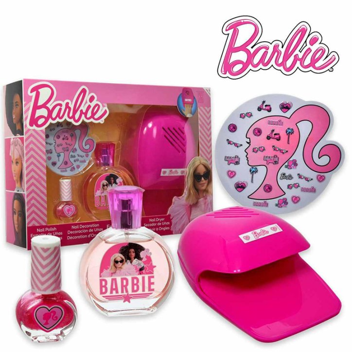 Air-VAL Coffret Barbie - Eau de Toilette + Kit Manucure Air-VAL Coffret Barbie - Eau de Toilette + Kit Manucure