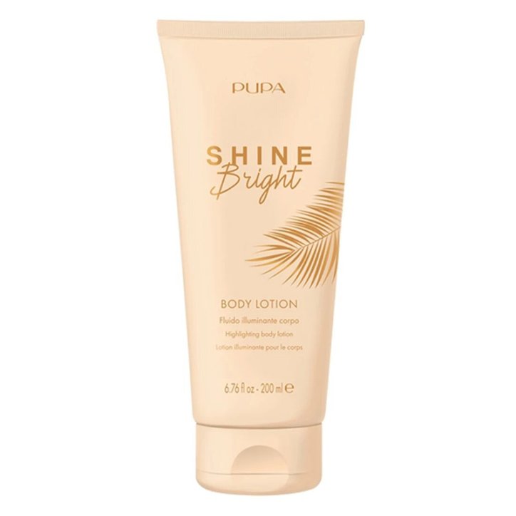 PUPA Shine Bright Body Lotion - Fluide Illuminant pour le Corps