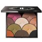 Der Fächer-Lidschatten-Palette