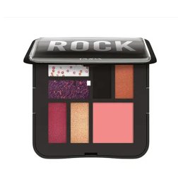 PUPA Palette S Rock Black - fard à joues + ombres à paupières