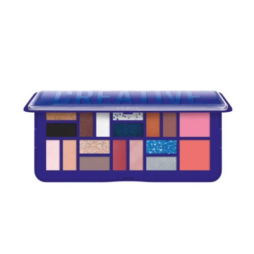 PUPA Palette L Creative Blue - fard à joues + ombres à PUPA Palette L Creative Blue - fard à joues + ombres à