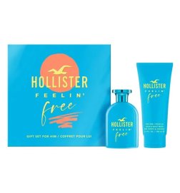 HOLLISTER-Feelin' Free for Him Coffret - Eau de Toilette + Gel