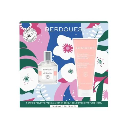 BERDOUES Freesia & Baumwolle Geschenkset - Eau de Toilette