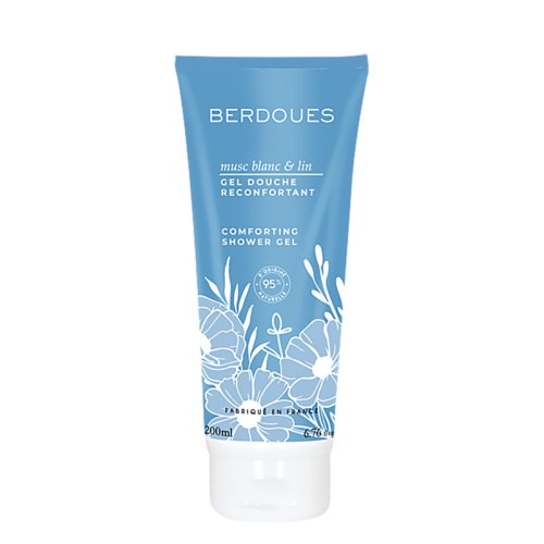 BERDOUES Musc Blanc & Lin - Gel Douche 3331849026201 BERDOUES Musc Blanc & Lin - Gel Douche 3331849026201