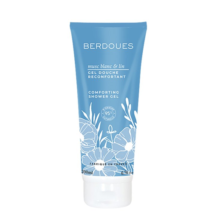 BERDOUES Musc Blanc & Lin - Gel Douche 3331849026201 BERDOUES Musc Blanc & Lin - Gel Douche 3331849026201