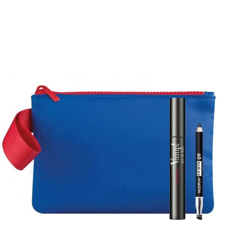 PUPA Kit Mascara All in One 101 & Mini EYELINER/OMBRE À PUPA Kit Mascara All in One 101 & Mini EYELINER/OMBRE À