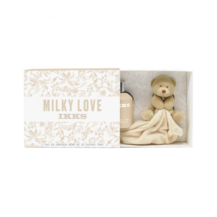 IKKS Parfum Baby-Set "Milky Love" - Kuscheltier + Duftwasser