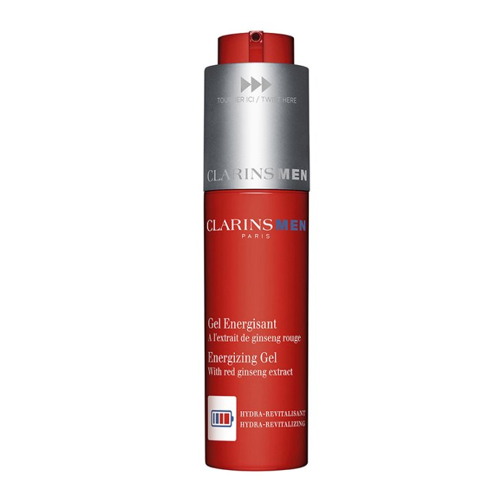 CLARINS MEN - Gel Energisant - A l'extrait de ginseng rouge