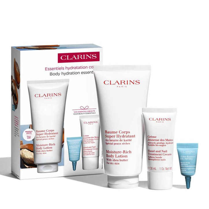CLARINS Coffret Corps Hydratation Parfaite - 2 Produits + Baume CLARINS Coffret Corps Hydratation Parfaite - 2 Produits + Baume