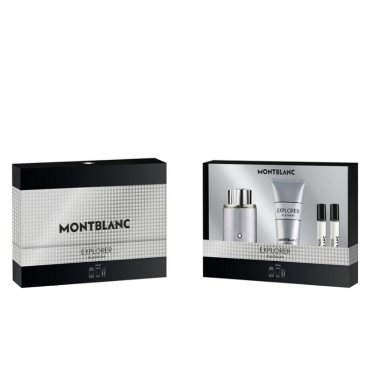 MONTBLANC Coffret Explorer Platinum - 2 Produits + Eau de MONTBLANC Coffret Explorer Platinum - 2 Produits + Eau de