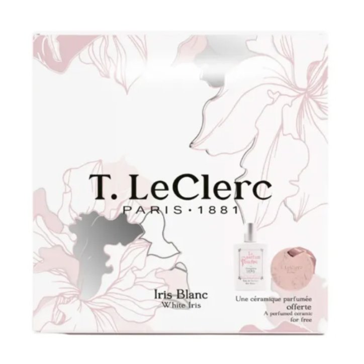 THEOPHILE LECLERC Le Parfum Poudré Iris Blanc Coffret -