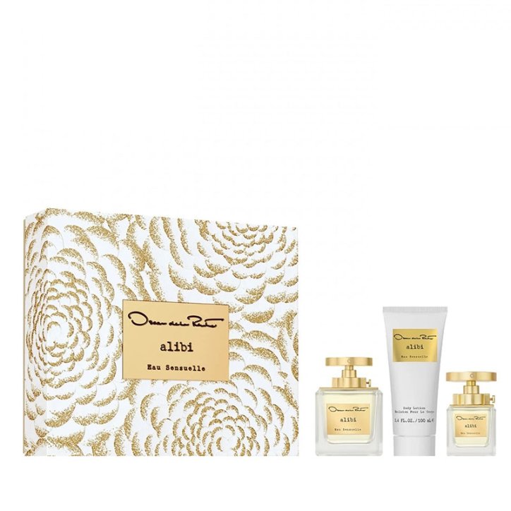 Alibi Eau Sensuelle Coffret - Eau de Parfum + 2 Produits Oscar de la Renta Alibi Eau Sensuelle Coffret - Eau de Parfum + 2 Produits Oscar de la Renta