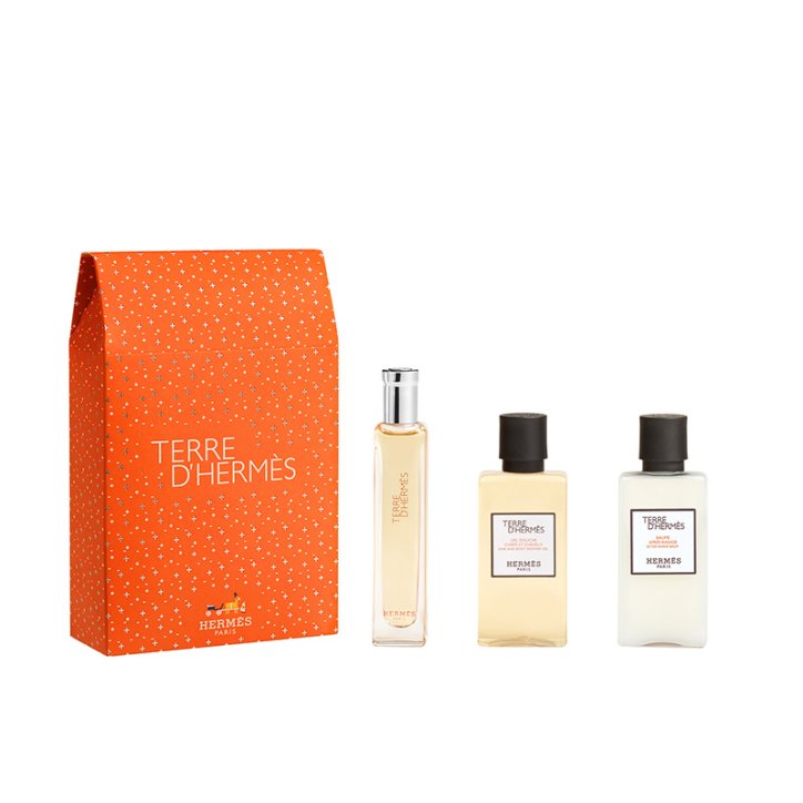 HERMÈS Terre d’Hermès Set - Eau de Toilette, Edition Feste bei HERMÈS Terre d’Hermès Set - Eau de Toilette, Edition Feste bei