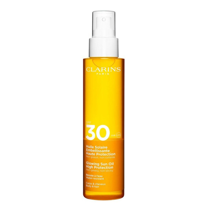 Huile Solaire Embellissante Haute Protection Corps SPF30 CLARINS