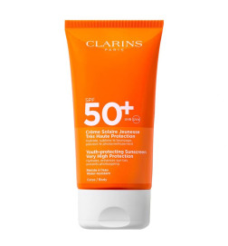 Crème Solaire Jeunesse Très Haute Protection Corps SPF50+ CLARINS