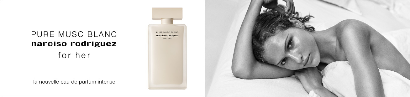 Nouvelle eau de parfum Narciso Rodriguez For Her Pure Musc Blanc eau de parfum intense
