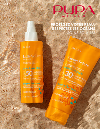 Pupa Soins Solaires Protection et respect des océans