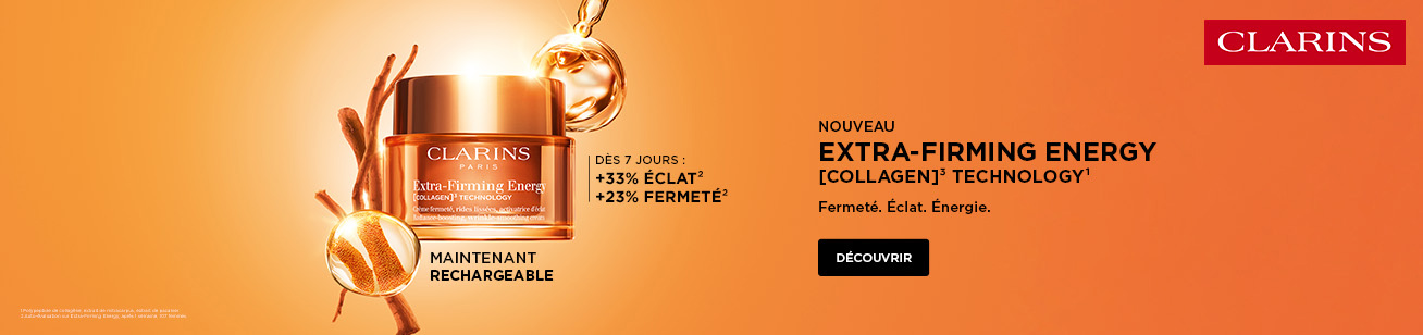 Clarins nouveau soin Extra Firming Energy