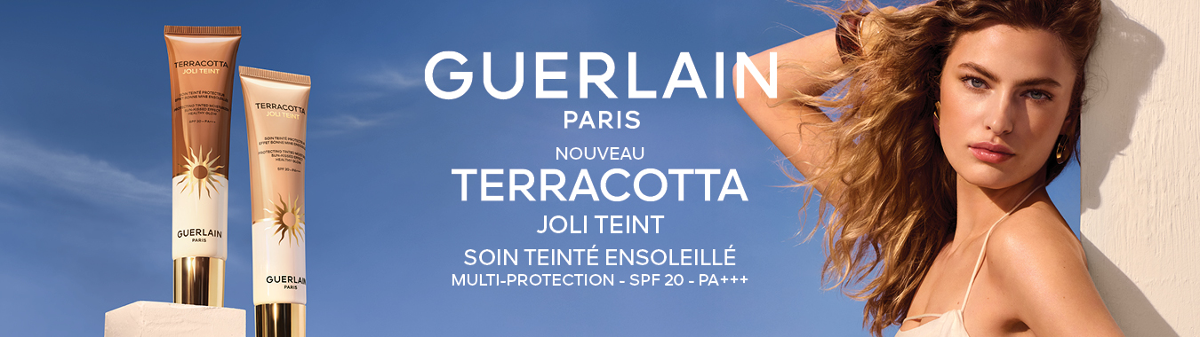 nouveau Maquillage GUERLAIN Terracotta Joli Teint soin teint&eacute; ensoleill&eacute; SPF20