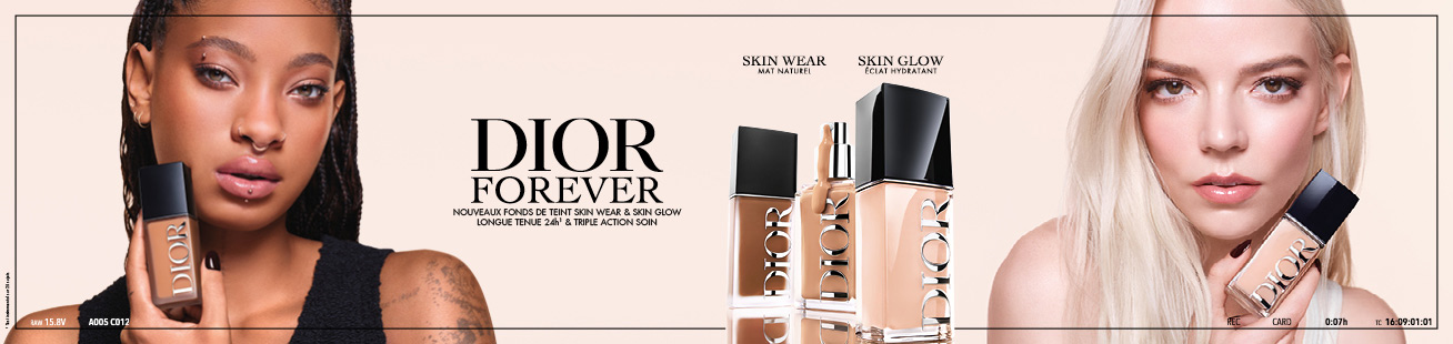 Maquillage Dior nouveau Forever skin wear fond de teint