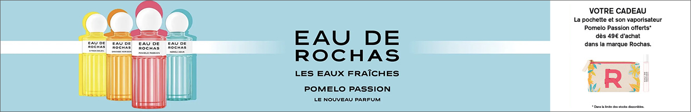 ROCHAS Eau de Rochas Les Eaux Fraîches Citron Soleil Pomelo Passion Néroli Azur Orange Horizon