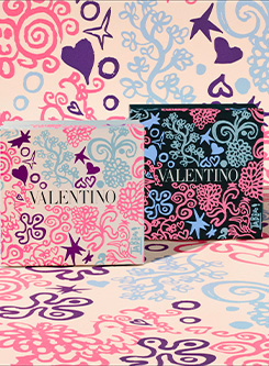 Valentino idées cadeaux coffrets